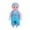 Blue, variant on Darzheoy 13 inch Interactive Baby Doll, Realistic Baby Doll That Can Talk, Laughs, Pacifier Toy, Crying Baby Doll Cute Sounds, Talking Baby Dolls for Toddlers Girls Ages 2 +