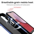 thumbnail image 5 of Ancove for Samsung Galaxy A32 5G Rugged Case with Ring Holder Kickstand,Military Grade [Support Magnetic Car Mount] Heavy Duty Shockproof Proetctive Phone Cover Case,Blue, 5 of 8