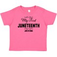 thumbnail image 3 of Inktastic My First Juneteenth June 19, 1865 Boys or Girls Baby T-Shirt, 3 of 5