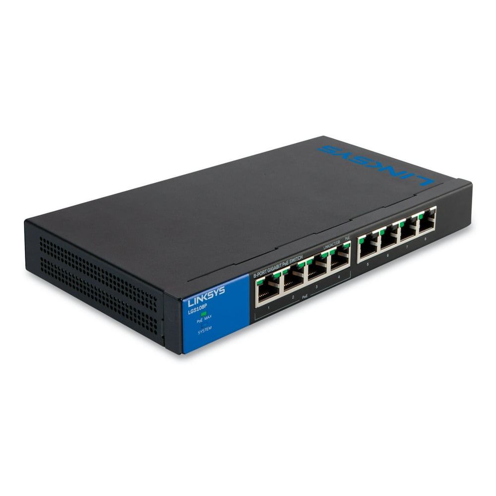 Linksys LGS108 8Port Business Desktop Gigabit Switch