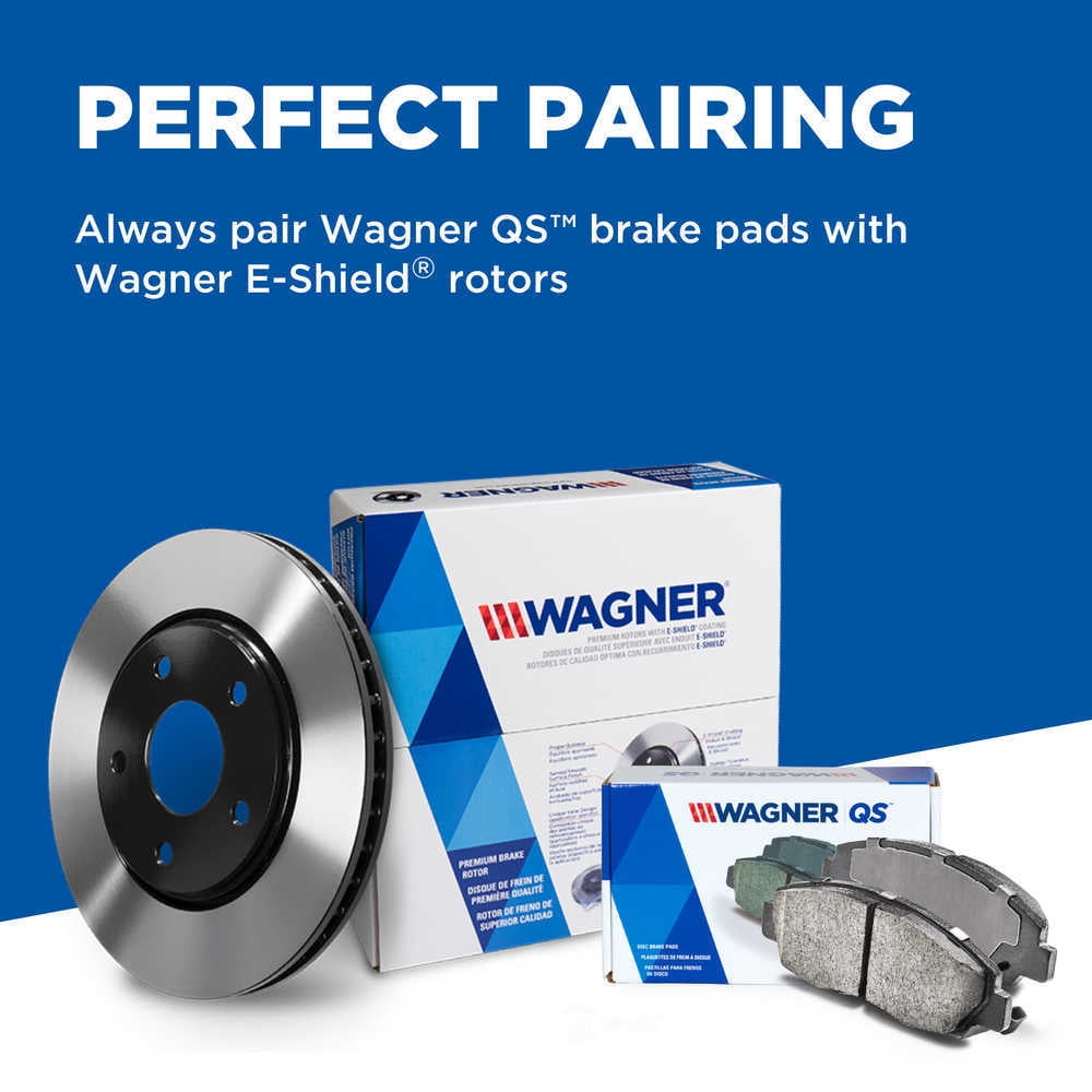 Wagner Brake ZD2176 QuickStop Front Disc Brake Pad Set Ceramic