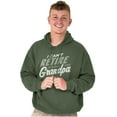 thumbnail image 5 of Can't Retire Full Time Grandpa Funny Hoodie Hooded Sweatshirt Men Brisco Brands L, 5 of 6