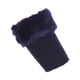 thumbnail image 1 of Minnieouse 1 par de calentadores de piel para piernas, fundas cálidas, accesorio de ropa elegante, mangas para piernas, puños para botas, funda Medias azul marino, 1 of 6