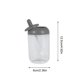 thumbnail image 5 of Muyoka Contenedores de especias transparentes Botella de condimento Tapa Cuchara Frascos de condimentos Cocina Pimienta Sal Ollas de almacenamiento Muyoka Hogar, 5 of 6