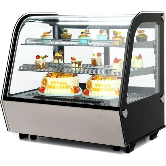 Tuekys Commercial 430 Stainless Steel Refrigerated Display Cabinet