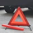 thumbnail image 2 of Triangle Warning Reflector Safety Stop Sign Reflector Signal Car Emergency Safe Triangle Kit Red, 2 of 8