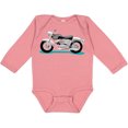 thumbnail image 3 of Inktastic Motorcycle Boys or Girls Long Sleeve Baby Bodysuit, 3 of 5