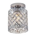 thumbnail image 1 of Modern Mini Style Decor Crystal Recessed Ceiling Light Fixture Crystal Chandeliers Light Ceiling Lamp for Hallway, Bar, Kitchen, Dining Room, Kid's Room (6 inch Shade Diameter), 1 of 5