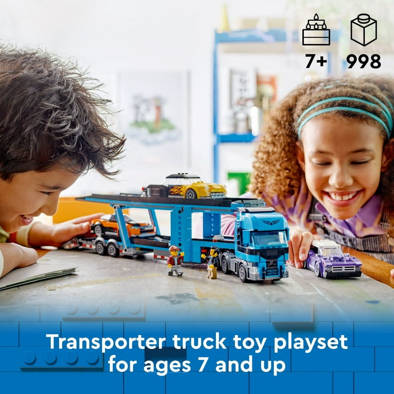 Big w lego technic car transporter hotsell