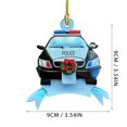 thumbnail image 3 of Decoraciones para el hogar, abrigo de soldado de policía, regalo, recuerdo, colgante acrílico para coche, colgante para árbol de Navidad, 3 of 4