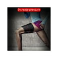 thumbnail image 2 of Sports Thigh Compression Sleeve Strain Brace Wrap Pain Relief Upper Leg Support, 2 of 5