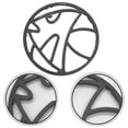 thumbnail image 1 of OULII kitchen stove rack Pot Rack Cast Iron Anti-slip Support Small Items 1Pack, 1 of 7
