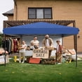 thumbnail image 7 of EastVita 10x10 Pop Up Awning with 4 Sidewalls 4 Ground Stakes 4 Ropes 4 Sandbags Blue, 7 of 7