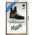 thumbnail image 3 of NHL Minnesota Wild - Drip Skate 21 Wall Poster, 22.375" x 34", Framed, 3 of 3