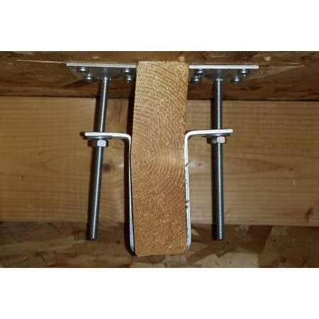 

E & E Seam-Ender E3828 Sub-Floor Seam Pop Floor Repair Bracket - Quantity of 1