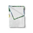 thumbnail image 2 of Christmas Soft Flannel Fleece Blanket, Colorful Surprise Present Boxes Bowties and Vibrant Xmas Balls Fir Tree Branches, Cozy Plush for Indoor and Outdoor Use, 50" x 60", Multicolor, by Ambesonne, 2 of 5