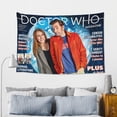 thumbnail image 6 of Doctor Who Tapestry, Anime Wall Poster Art, Wall Tapestry For Bedroom Living Room Dorm Room, Wall Hanging For Festival Party Events Background Photography Backdrop, 60x40 Inch, 6 of 9