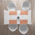 thumbnail image 3 of Ambesonne Traditional Place Mats Set of 4, Floral Motif and Stars, Standard Size, Orange Blue Cream, 3 of 4