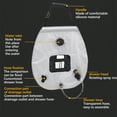 thumbnail image 3 of Ruimatai Solar Portable Shower Bag 5 Gal/20L Solar Heating Outdoor Camping Shower Bag Removable Hose Suitable for Camping, 3 of 9
