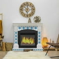 thumbnail image 5 of Mi Alma Removable Vinyl Star Shaped Blue Backsplash Tile Stickers, 24pcs, 5 of 11