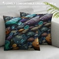 thumbnail image 3 of Orinice Fantasy Art Graphic Decorative Cushion Throw Pillow Cover for Home Couch Living Room Sofa, High-Quality Pillowcase, 1PC 20x20in, 3 of 5