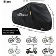 thumbnail image 2 of Bike Cover Outdoor Waterproof Bicycle Covers With Lock Hole__Special Gift, 2 of 5