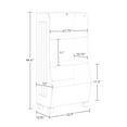 thumbnail image 6 of RiverRidge Kids 23in Playroom Bookshelf with Toy Organizer 2 Open Shelves and 2 Blue Bins, 6 of 7