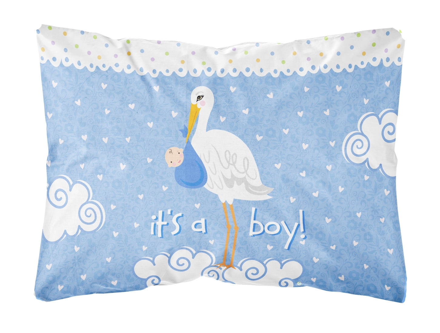 It's a Baby Boy Fabric Decorative Pillow