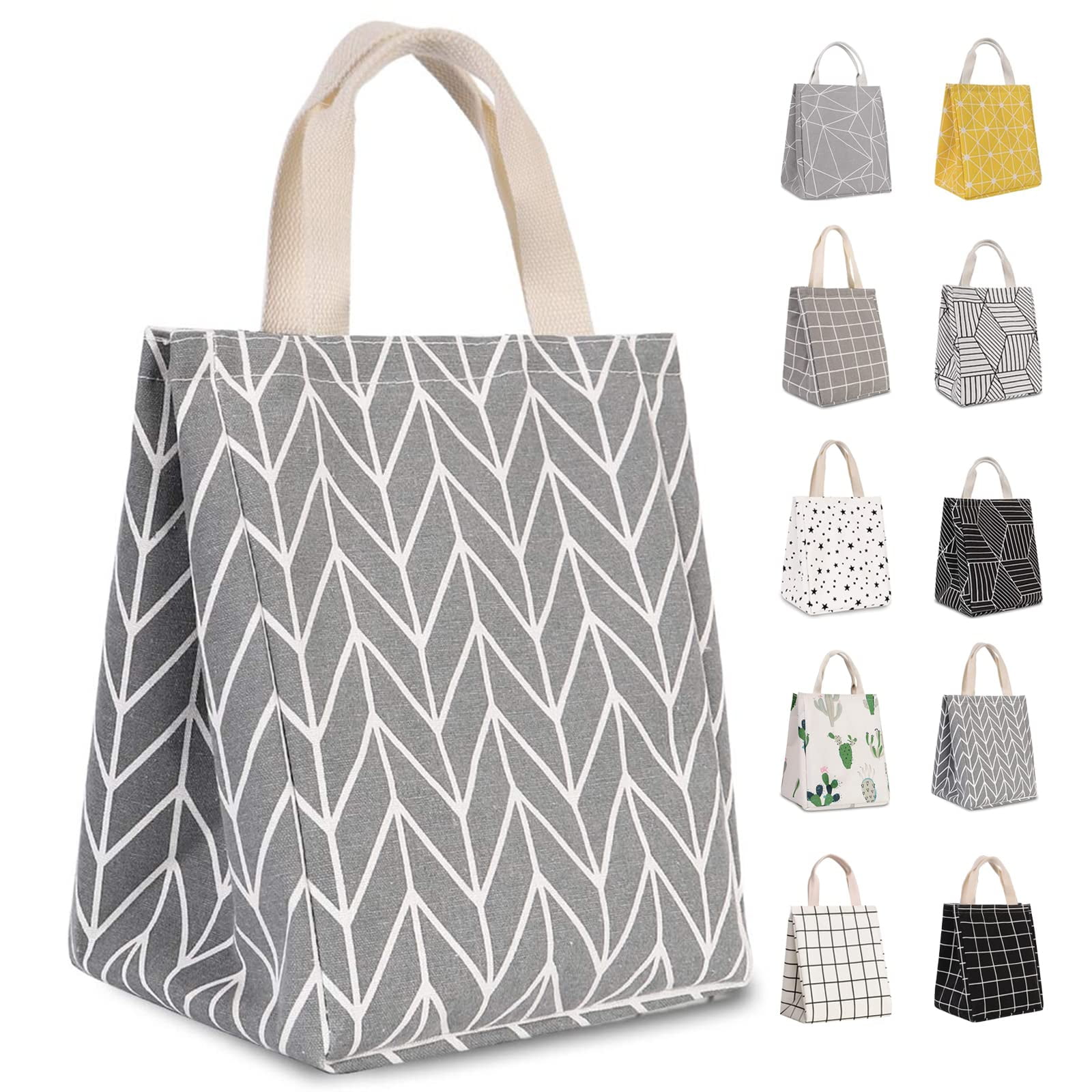 canvas insulated bag