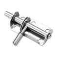 thumbnail image 4 of Stainless Steel Door /Latch With Screws Solid /Sliding Bolts Latch Hasp Home /Hardware Gate Safety /Toilet Door Lock Hand Tools, 4 of 9