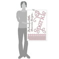 thumbnail image 3 of She Leaves a Little Sparkle Girls Room Vinyl Wall Decal Sticker Inspirational Quote with Stars, 3 of 4