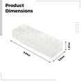 thumbnail image 4 of 4 Pcs of Acrylic Charging Cable Storage Box,Transparent Cord Organizer Box with Dividers,Includes 40 Cable Ties and 48 Label Stickers,Great for Charging Cables,Earphones,and Wires, 4 of 5