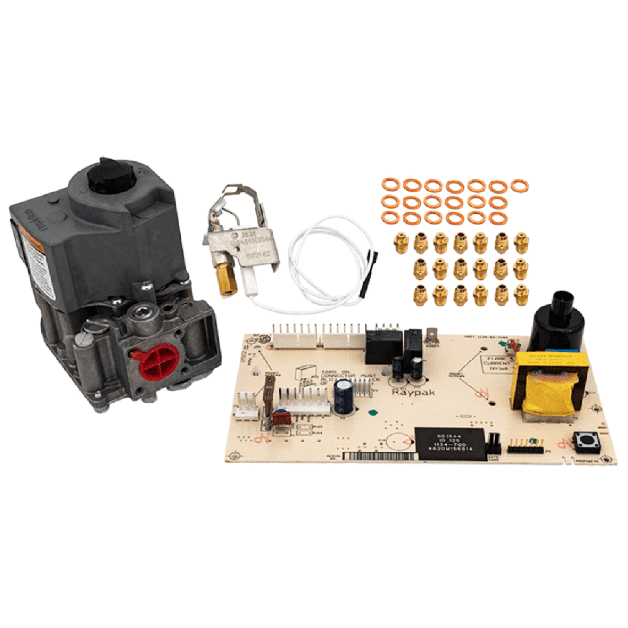 Raypak 014919F Propane to Natural Gas Conversion Kit For 106A Copper Pool  Heater - Walmart.com