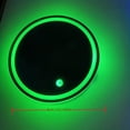thumbnail image 5 of Posavasos para coche con luz LED de neón, posavasos recargable por USB, resistente al agua, accesorios interiores para coche, decoración para coche, 5 of 5