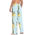 thumbnail image 7 of Sunglasses Pineapple Mens Pajama Pants Cotton Elastic Waistband Lounge Sleep Pajama Bottoms Pj with Pocket, 7 of 7