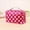 C*2, variant on Travel Cosmetic Bag, Lightweight Polyester Makeup Pouch with Inner Mesh Pocket, Portable Toiletry Organizer for Toiletries and Brushes