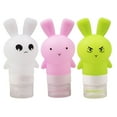 thumbnail image 1 of 3pcs Lotion Squeeze Bottle Rabbit Empty Lotion Squeeze Container Lotion Tube, 1 of 5