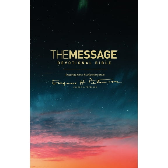 The Message Devotional Bible-Softcover