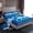 Blue White Grey, variant on Homewish Girly Dreamy Dance 3pcs Twin Sheet Sets For Female Men Teens,Cheer Team Twin Fitted Sheet,Sport Theme Breathable Flat Sheet,Breathable Home Decor
