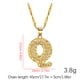thumbnail image 4 of Xihbxyly Collar con Colgante de Cadena con 26 Letras y Nombre En Inglés para Mujer, 4 of 5