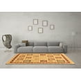 thumbnail image 3 of Ahgly Company Indoor Rectangle Oriental Brown Modern Area Rugs, 7' x 10', 3 of 4