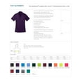 thumbnail image 2 of Port Authority L540 Ladies Silk Touch Polo Shirt - Brilliant Blue - X-Small, 2 of 2
