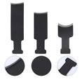 thumbnail image 2 of 3pcs Long Board Hair Coloring Comb Hairbrush for Dyeing DIY Hairdressing Tint Hair Brush Tool (Black), 2 of 3