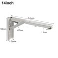 thumbnail image 1 of Heavy Duty Metal Diy Collapsible Shelf Hinge Accessories For Work Bench, 1 of 7