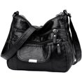 thumbnail image 4 of Bolso de hombro multicapa de moda para mujer, estilo de llegada, bolso cruzado de cuero suave de PU que combina con todo, bolso para madre de mediana edad para mujer, 4 of 6