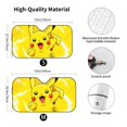 thumbnail image 3 of Windshield Sun Shade Foldable Car Front Window Sunshade For Car Suv Trucks Vans - Best Heat Shield Blocker Visor Cover Blocks Uv Rays And Keeps Your Vehicle Cool-Small, 3 of 5