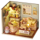 thumbnail image 1 of DIY Doll House Wooden Doll Houses Miniature Surprise Dollhouse Furniture Kit With LED Toys For Children Birthday Christmas Gift Gao Jinjia LED, 1 of 2