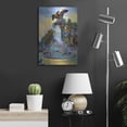 thumbnail image 6 of Luxe Metal Art 'Toluca Mexio Fountain Eagle Firmado' by Pedro Gavidia, Metal Wall Art, 16"x24", 6 of 9
