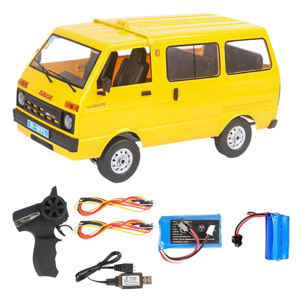 WPL D42 Remote Control Car,4CH Simulation RC Vehicles Toys,with Brushed 260 2 Batteries