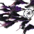 thumbnail image 5 of Atrapasueños de plumas naturales decoración del coche colgante boda atrapasueños pared 63cm, 5 of 5